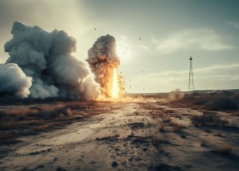 Для-прорыва-обороны-ВСУ-в-Авдеевке,-российские-бойцы-взорвали-начиненный-броневик