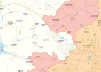 Авдеевка на карте