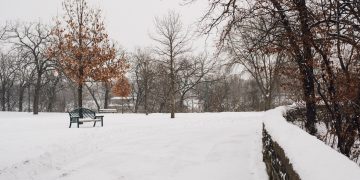 В Донецке пошёл последний снег в этом году В Донецке пошёл последний снег в этом году