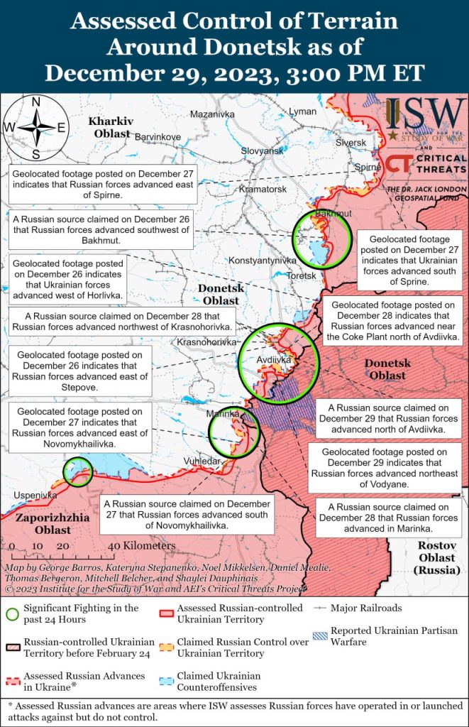 Российские войска готовятся к решающему штурму 9-го квартала Авдеевки