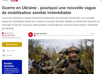 Мобилизация — провал украинского контрнаступления, — Ouest-France