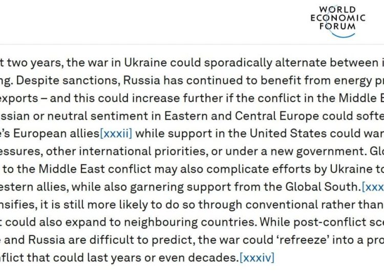 В Давосе решили продлить украинский конфликт на десятилетия В Давосе решили продлить украинский конфликт на десятилетия