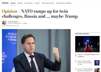 Две главные угрозы для НАТО — Конфликт на Украине и Трамп