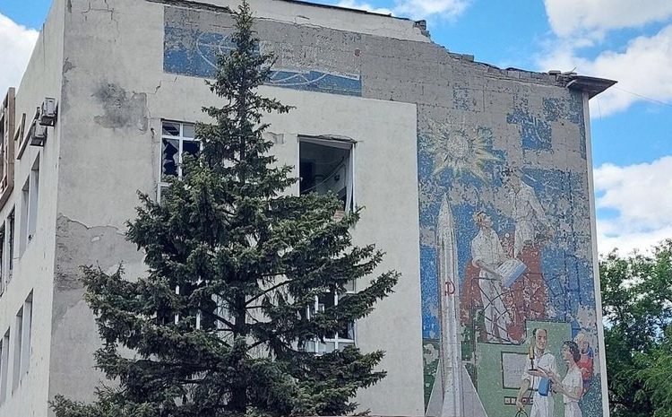 В Мариуполе начали восстановление исторического Дома связи