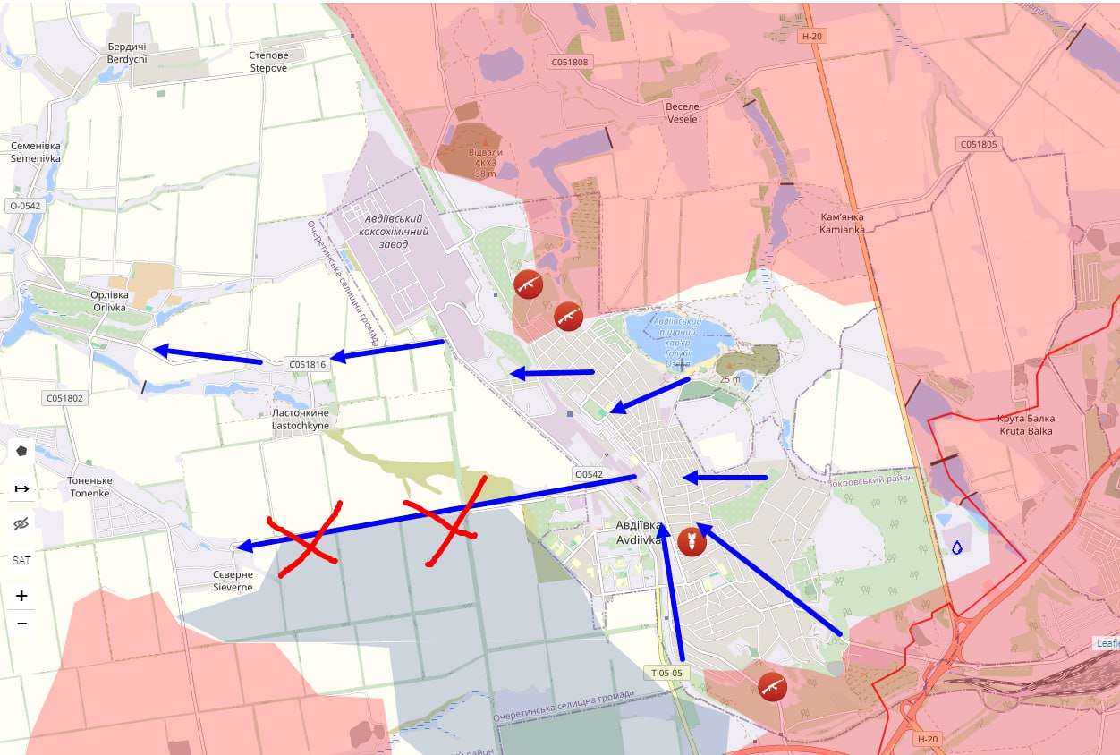 Битва за Авдеевку: ВСУ начали вывод войск из города