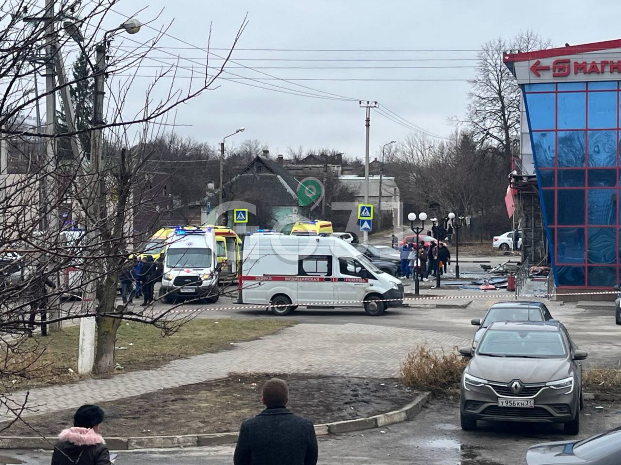 Четыре человека погибли, еще семь пострадали при ракетном ударе по Белгороду