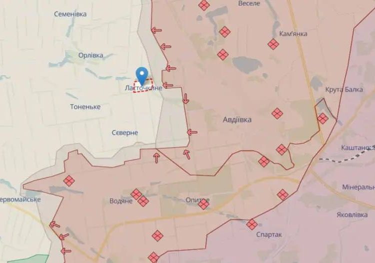 Обстановка в Авдеевке: ВС РФ ведут бои за Ласточкино Обстановка в Авдеевке: ВС РФ ведут бои за Ласточкино