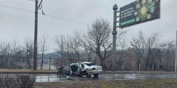 Автодорогу Донецк-Макеевка перекрыли из-за ДТП