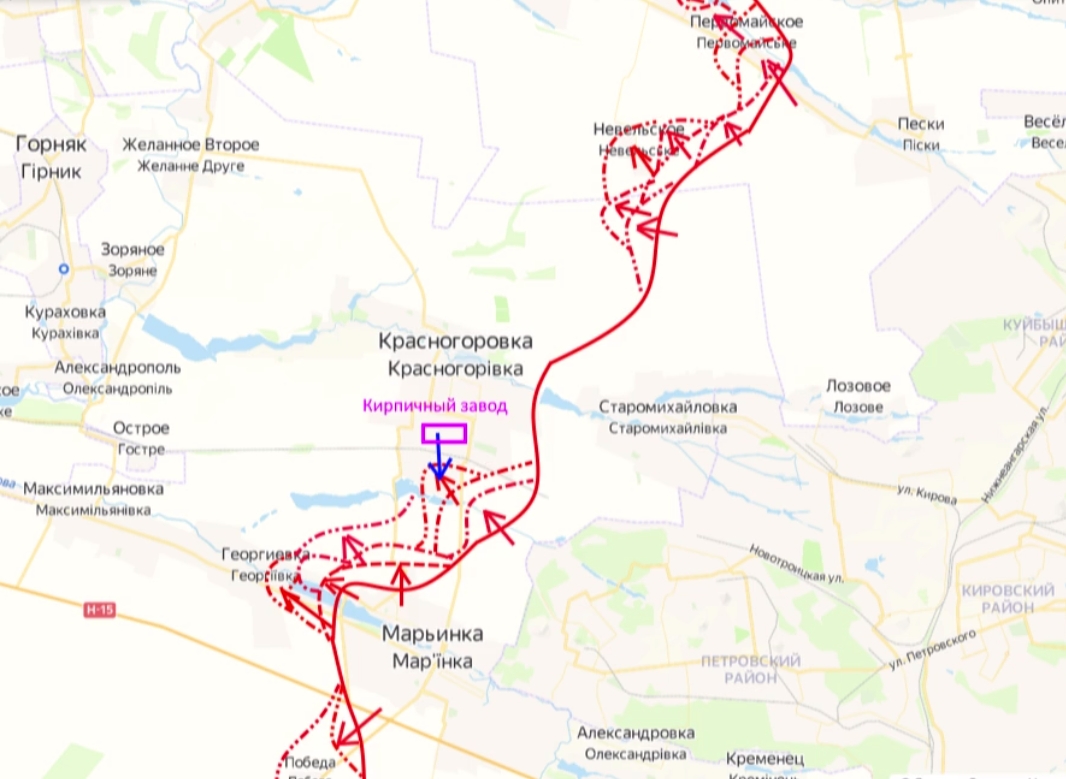 ВС РФ готовятся к штурму центра Красногоровки — Подоляка