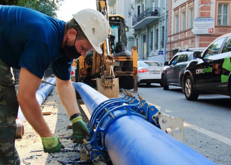 «Мосводоканал» проводит масштабный ремонт систем водоснабжения в Донецке