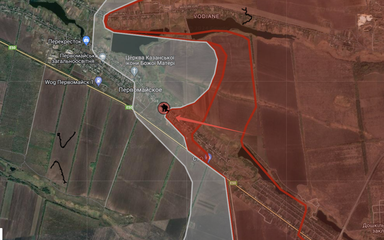 Российская армия продвинулась в Первомайском под Авдеевкой
