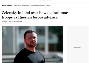 У ВСУ нет солдат, чтобы отразить наступление русских, — The Washington Post