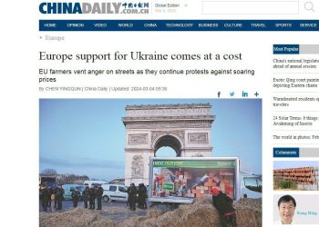 Простые европейцы утомлены конфликтом на Украине,  — China Daily