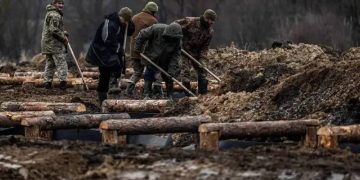 В районе Северска ВСУ возводят фортификационные сооружения, — Марочко В районе Северска ВСУ возводят фортификационные сооружения, — Марочко
