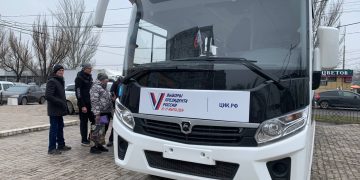 В Макеевке курсирует избирательный участок на колесах