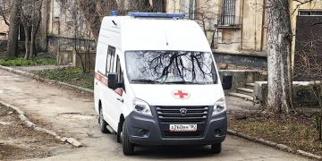 Авария со "Скорой помощью" в Луганске Авария со "Скорой помощью" в Луганске