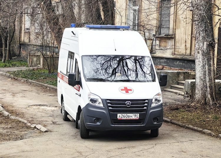 Авария со "Скорой помощью" в Луганске Авария со "Скорой помощью" в Луганске