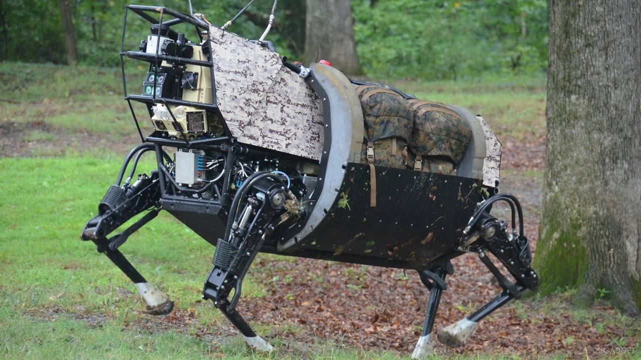 ВСУ применяют собаку-робота на донецком направлении