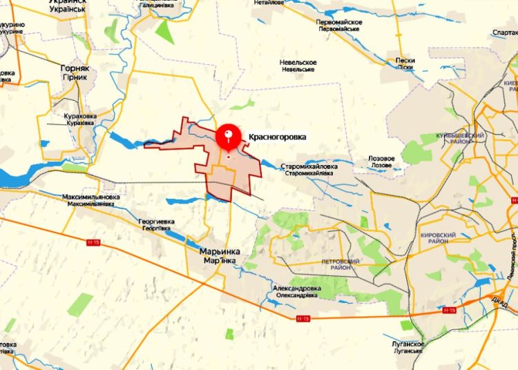 ВС РФ продвинулись в Красногоровке почти на 2 км ВС РФ продвинулись в Красногоровке почти на 2 км