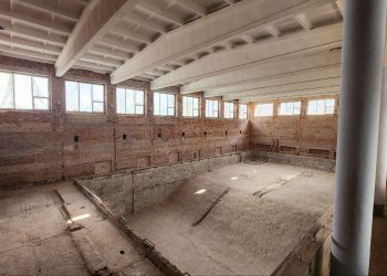 Донецкий спорткомплекс «Локомотив» восстановят уже этим летом