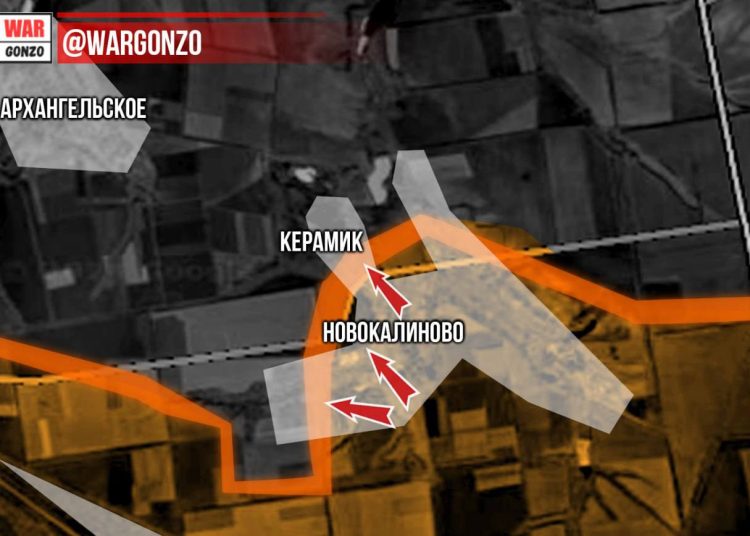 НГП: Село Новокалиново перешло под контроль ВС РФ, идёт зачистка НГП: Село Новокалиново перешло под контроль ВС РФ, идёт зачистка