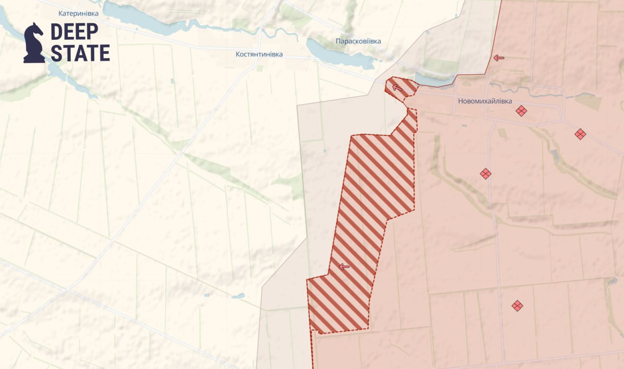 На юге от Донецка ВС РФ широким фронтом продвинулись на 1,5 км