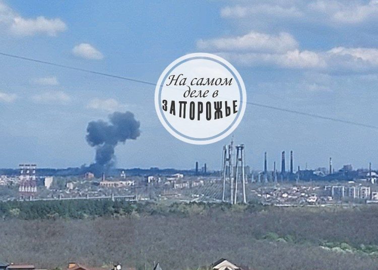 ВС РФ накрыли военный завод в Запорожье