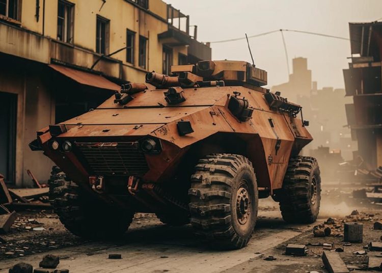 Сводка боевых действий за Авдеевкой на Красноармейском направлении - 12 мая 2024 БТР