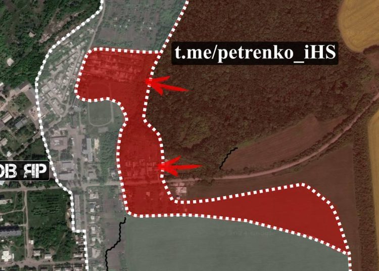 Российские войска продвинулись в Часов Яре