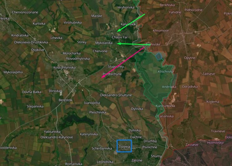 Экс-боец ЧВК "Вагнер": ВС РФ заняли все необходимые позиции у Часов Яра Экс-боец ЧВК «Вагнер»: ВС РФ заняли все необходимые позиции у Часов Яра