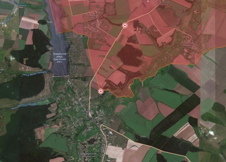 Штурмовые группы ВС РФ зашли в Липцы с двух направлений Штурмовые группы ВС РФ зашли в Липцы с двух направлений