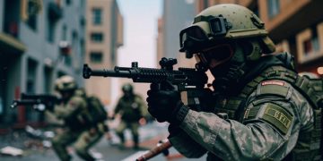 При поддержке артиллерии и вертолётов войска РФ входят в Волчанск Пехота СВО