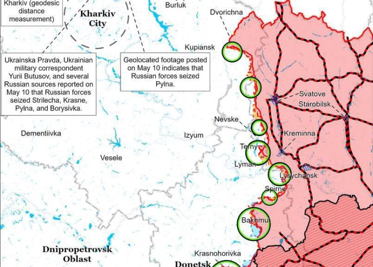 Аналитики ISW оценили наступление ВС РФ в Харьковской области
