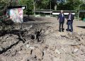 Детский парк аттракционов поврежден в результате удара ВСУ по Стаханову