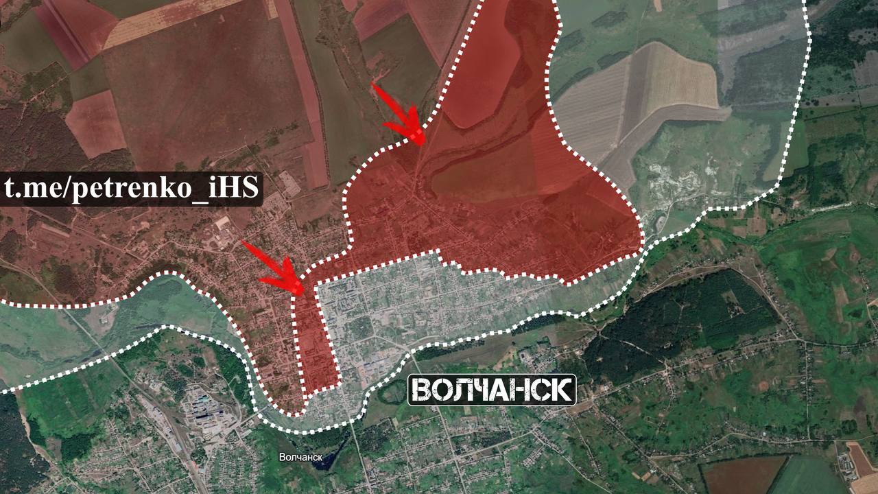 Российские войска продвинулись в Волчанске и вокруг города