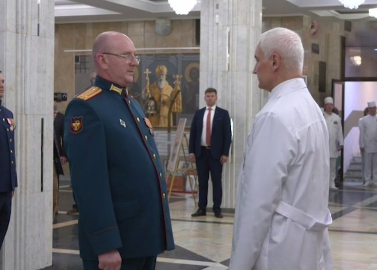 Министр обороны РФ Андрей Белоусов наградил бойцов СВО в госпитале им. Вишневского Министр обороны РФ Андрей Белоусов наградил бойцов СВО в госпитале им. Вишневского