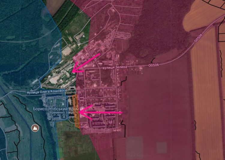 Армия РФ выбила украинские войска из села Красное под Часов Яром