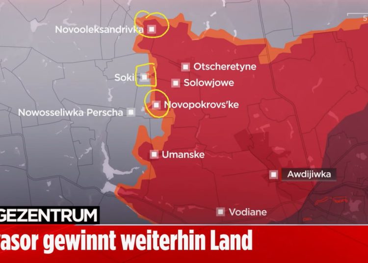 ВС РФ могут выйти на оперативный простор к западу от Авдеевки — аналитик BILD ВС РФ могут выйти на оперативный простор к западу от Авдеевки — аналитик BILD