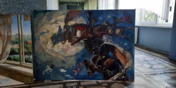 Щедрость сердец: Красноярские художники дарят искусство Донбассу