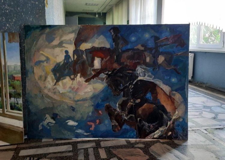 Щедрость сердец: Красноярские художники дарят искусство Донбассу