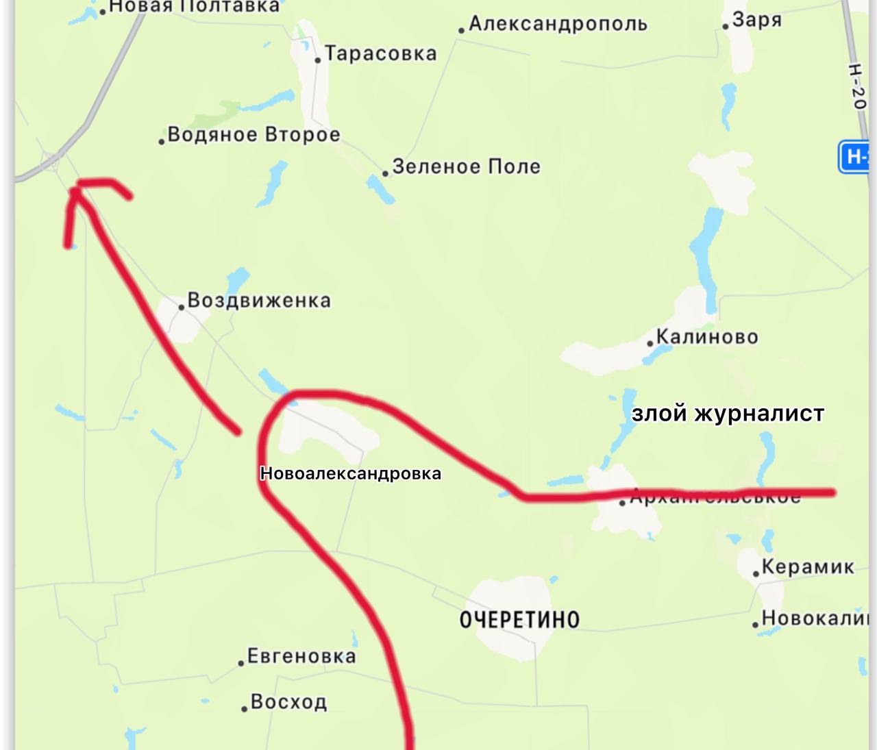 Село Новоалександровка освобождено от ВСУ на авдеевском направлении