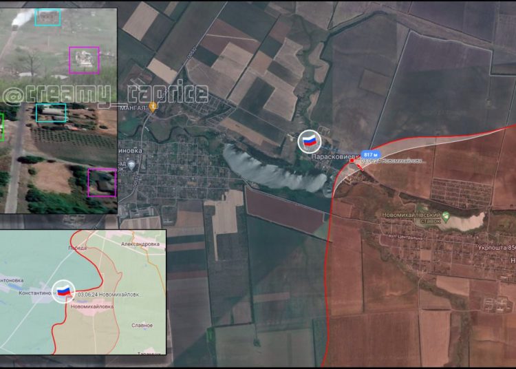 Российские войска установили полный контроль над селом Парасковиевка Российские войска установили полный контроль над селом Парасковиевка