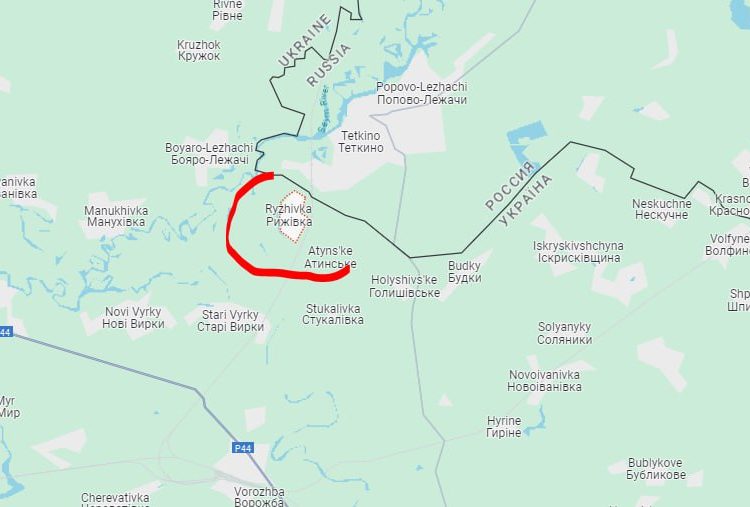 Российские войска зашли в Сумскую область Российские войска зашли в Сумскую область