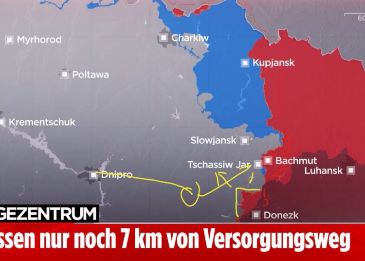 До перерезания снабжения ВСУ в Донбассе осталось 7 км