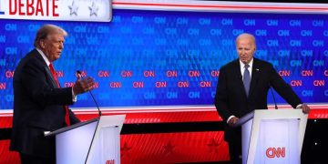 Трамп и Байден поссорились на дебатах из-за Украины