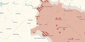 Российские войска продвинулись в направлении трассы Покровск — Константиновка