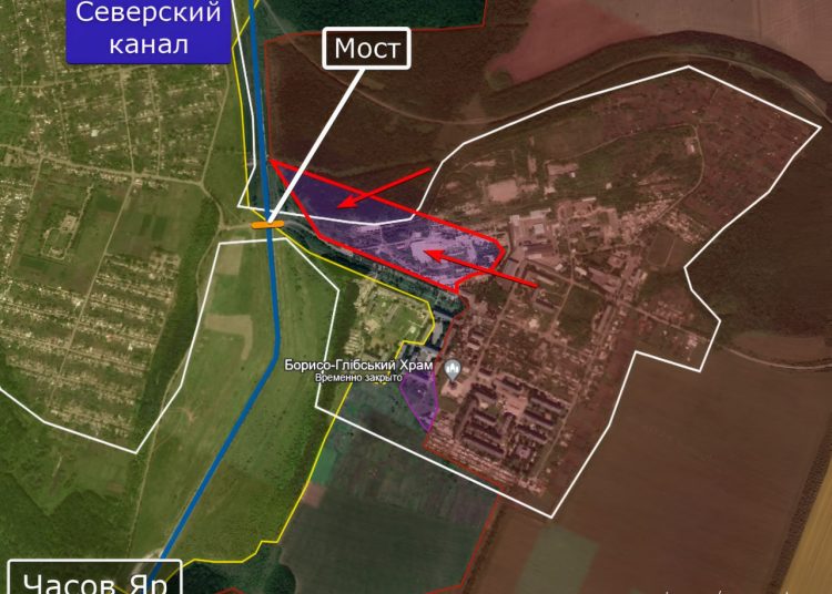 Штурмовые группы ВС РФ продвинулись в микрорайоне "Канал" в Часов Яре Штурмовые группы ВС РФ продвинулись в микрорайоне «Канал» в Часов Яре