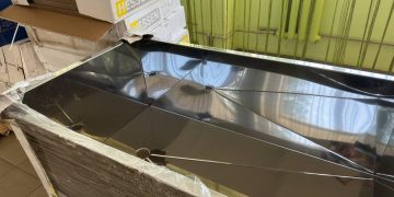 Шахтерская школа №19 получает новое оборудование для пищеблока от Сахалинской области Шахтерская школа №19 получает новое оборудование для пищеблока от Сахалинской области