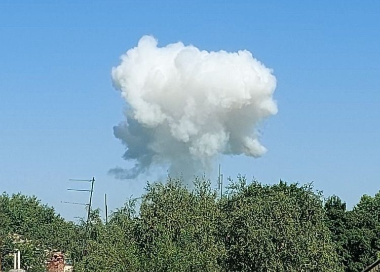 ВКС РФ уничтожили склад ВСУ в Константиновке