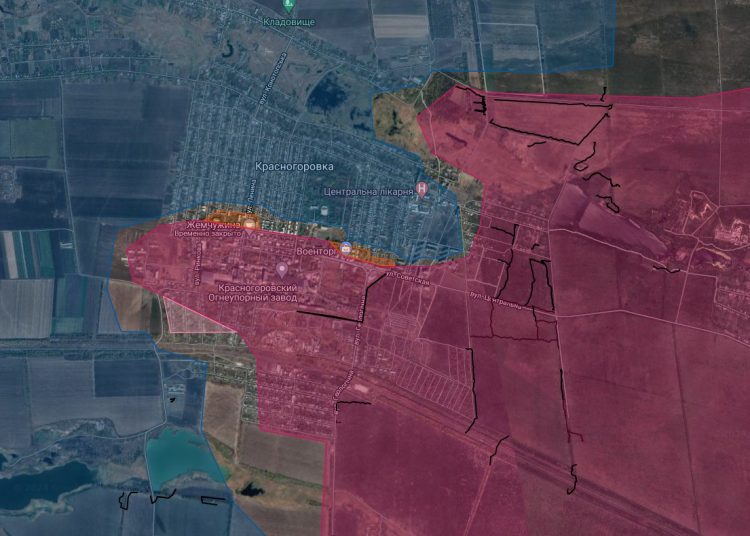 На Донецком участке в Красногоровку прибыло пополнение ВС РФ